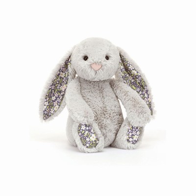 Jellycat Blossom Silver 'Bloom' Bunnies Australia | 496702BLM